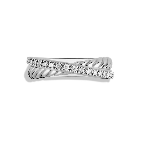 David Yurman Jewelry - David Yurman Cross Diamond Ring